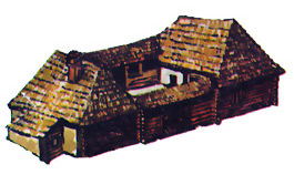 Traditional Houses, Romania - Bran (Brasov County)