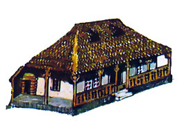 Traditional Houses, Romania - Piatra Soimului (Neamt County)