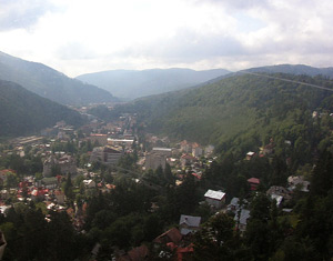 Sinaia - vedere din telecabina
