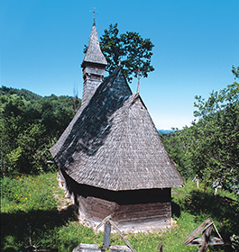 Biserici din lemn - Valea Stejarului