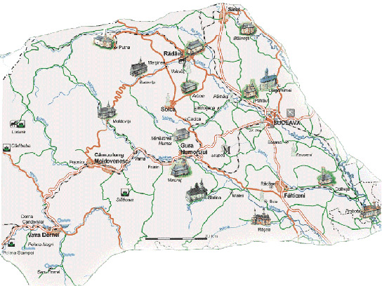 Bucovina Map