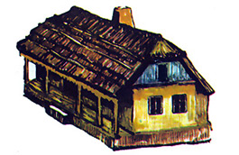Traditional Houses, Romania - Cherelus (Arad County)