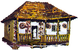 Traditional Houses, Romania - Cobia de Sus (Dambovita County)