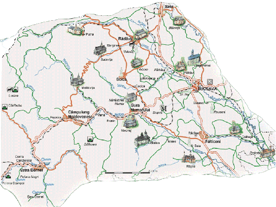 Harta Bucovina
