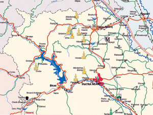 Harta Judetul Neamt